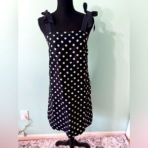 EUC J. Crew Shoulder Tie Mini Dress size 2